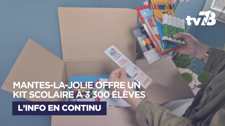 Mantes-la-Jolie : un kit scolaire offert à plus de 3 300 élèves pour la rentrée