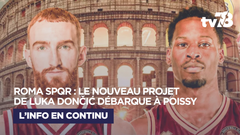 La Roma SPQR de Luka Dončić, Donnie Nelson et Rimantas Kaukėnas débarque à Poissy pour le Trophée Thierry Rupert