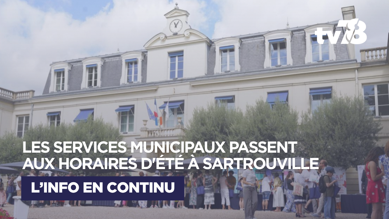Sartrouville : des horaires adaptés dans les services municipaux pendant l&rsquo;été