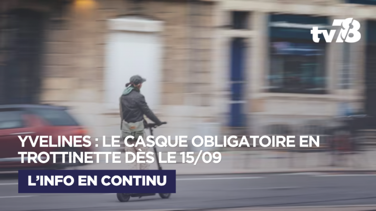 Yvelines : casque et gilet réfléchissant obligatoires en trottinette dès le 15 septembre