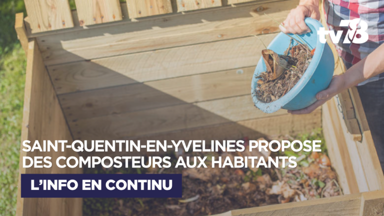 Saint-Quentin-en-Yvelines : des composteurs distribués gratuitement aux habitants