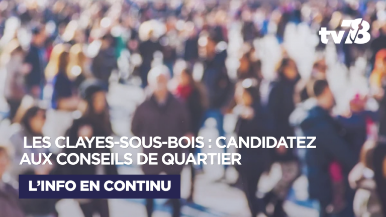 Les Clayes-sous-Bois : les habitants appelés à rejoindre les Conseils de quartier