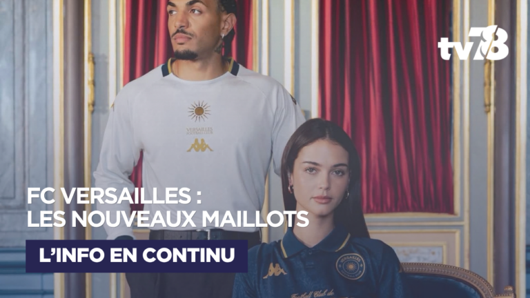 FC Versailles : le Château s’invite sur les nouveaux maillots du club