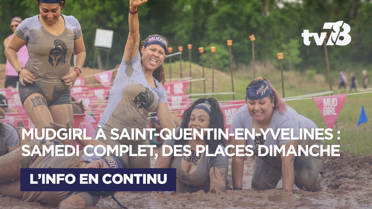 Saint-Quentin-en-Yvelines : la MUDGIRL revient pour un week-end entre boue, obstacles et solidarité