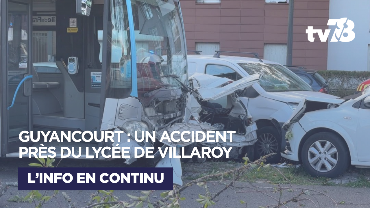 Guyancourt : un accident près du lycée de Villaroy