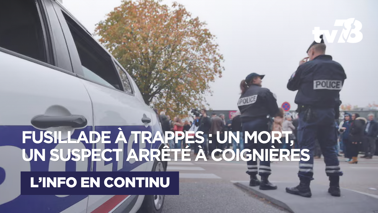Fusillade à Trappes : un mort et quatre blessés, un suspect interpellé à Coignières