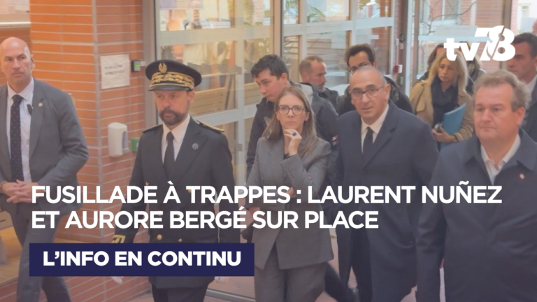 Fusillade à Trappes : Laurent Nuñez et Aurore Bergé sur place après l&rsquo;attaque meurtrière