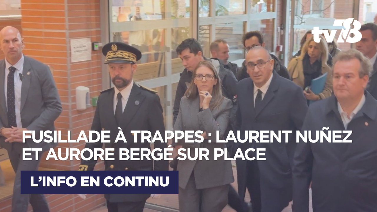 Fusillade à Trappes : Laurent Nuñez et Aurore Bergé sur place après l&rsquo;attaque meurtrière