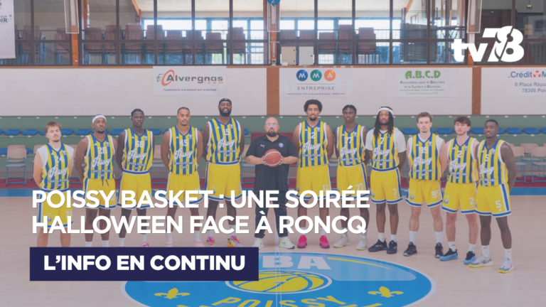 Basket : Poissy se met aux couleurs d&rsquo;Halloween pour la réception de Roncq