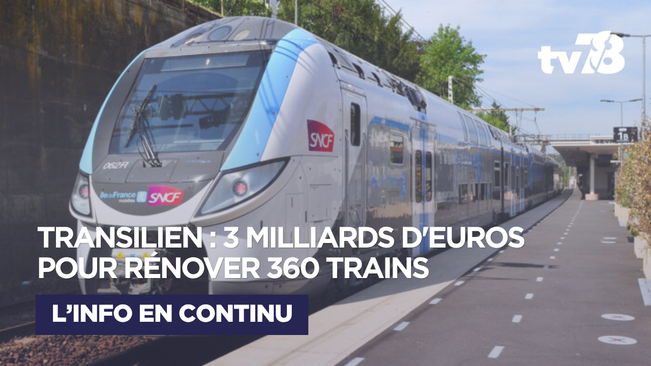 Transilien : 3 milliards d&rsquo;euros pour rénover 360 trains en Île-de-France