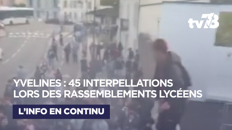 Yvelines : 45 nouvelles interpellations, les tensions se poursuivent devant les lycées