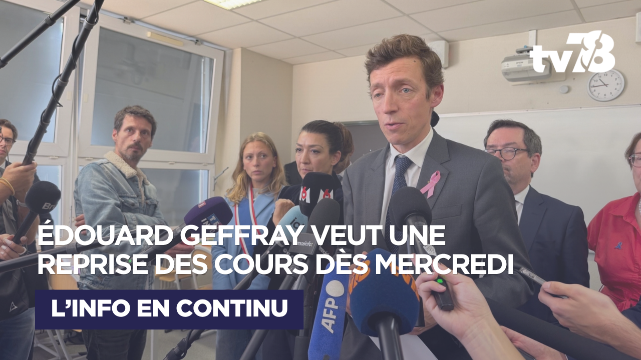 « Une reprise progressive des cours à partir de mercredi » : Édouard Geffray répond aux lycéens depuis Guyancourt