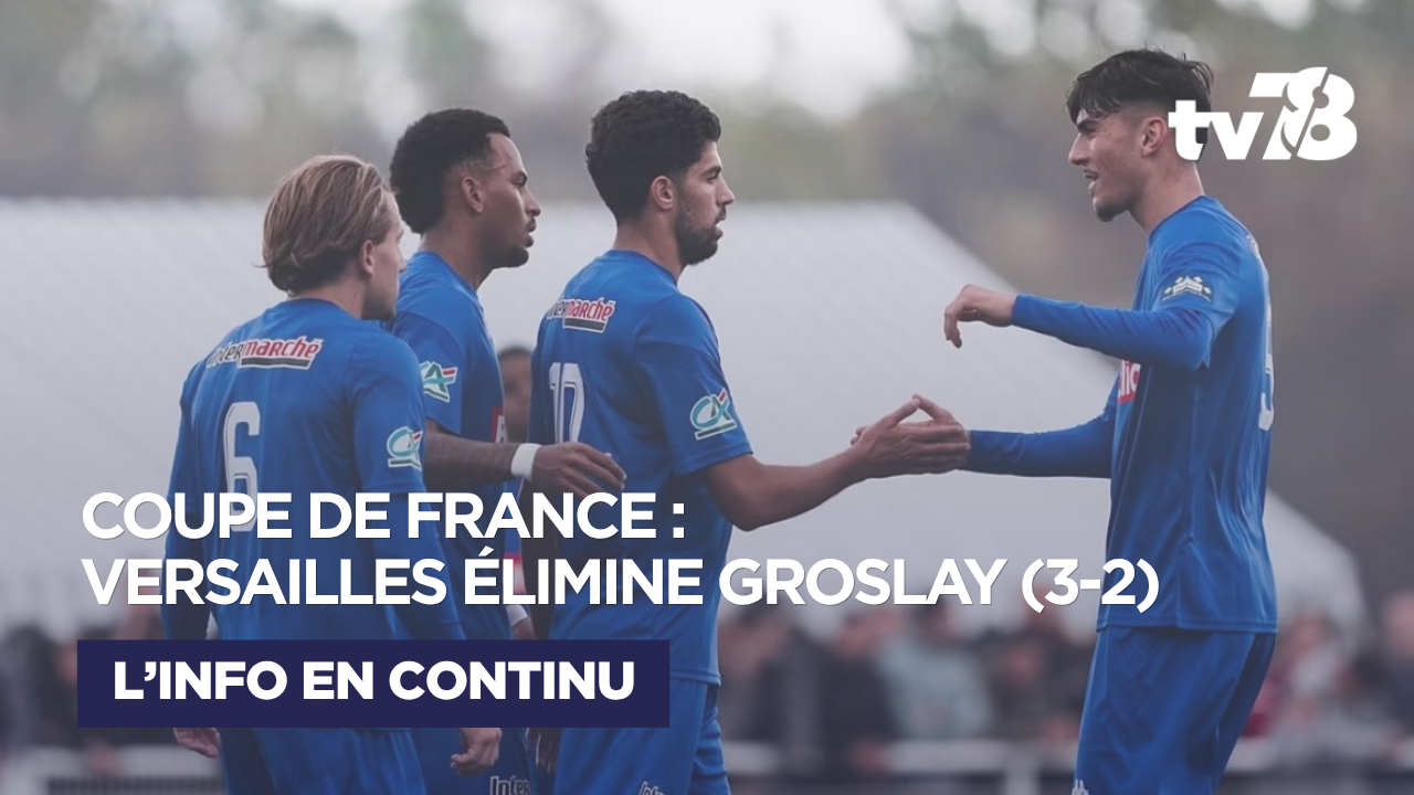 Coupe de France : le FC Versailles se qualifie dans la douleur face au FC Groslay (3-2)