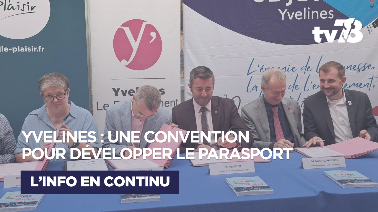 Yvelines : une nouvelle convention pour développer le sport inclusif et le parasport
