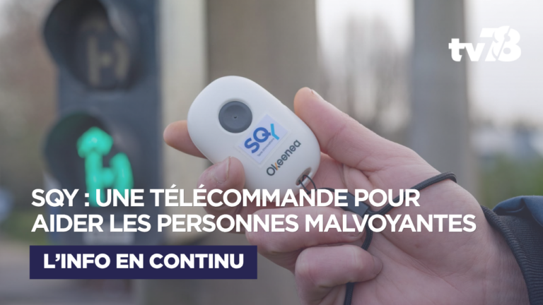 Saint-Quentin-en-Yvelines : une télécommande pour faciliter les déplacements des personnes malvoyantes