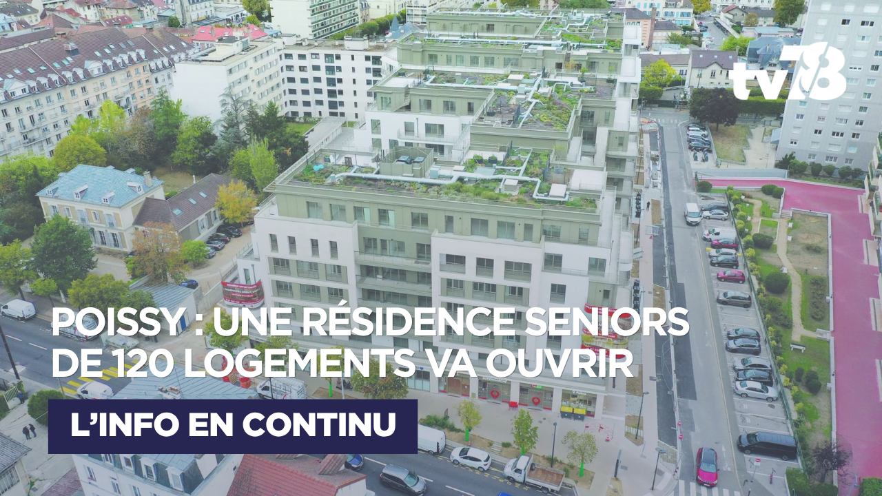 Poissy : une nouvelle résidence seniors de 120 logements ouvrira en janvier