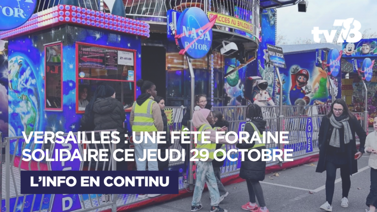 « Nous voulons offrir un moment de bonheur aux enfants » : à Versailles, les forains solidaires