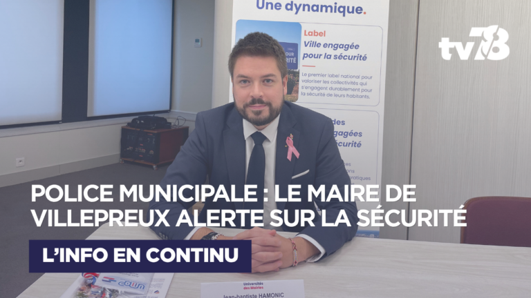 « La police municipale, acteur incontournable de la sécurité du quotidien », affirme Jean-Baptiste Hamonic, maire de Villepreux