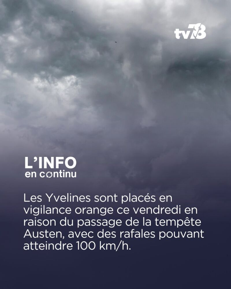 Image for the Tweet beginning: 🌪️ Tempête Austen : les